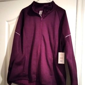 Danskin zip up athletic sweater